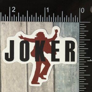🌀10/$10🌀 The Joker Harley Quinn Reusable Waterproof Vinyl Sticker Decal